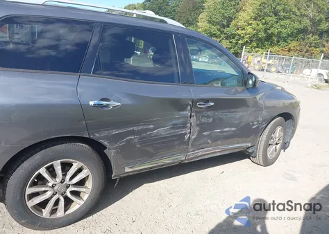 2015 Nissan Pathfinder Sl z USA, uszkodzony, nr VIN 5N1AR2MMXFC640481